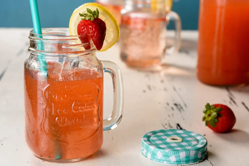 Homemade Strawberry Lemonade Recipe