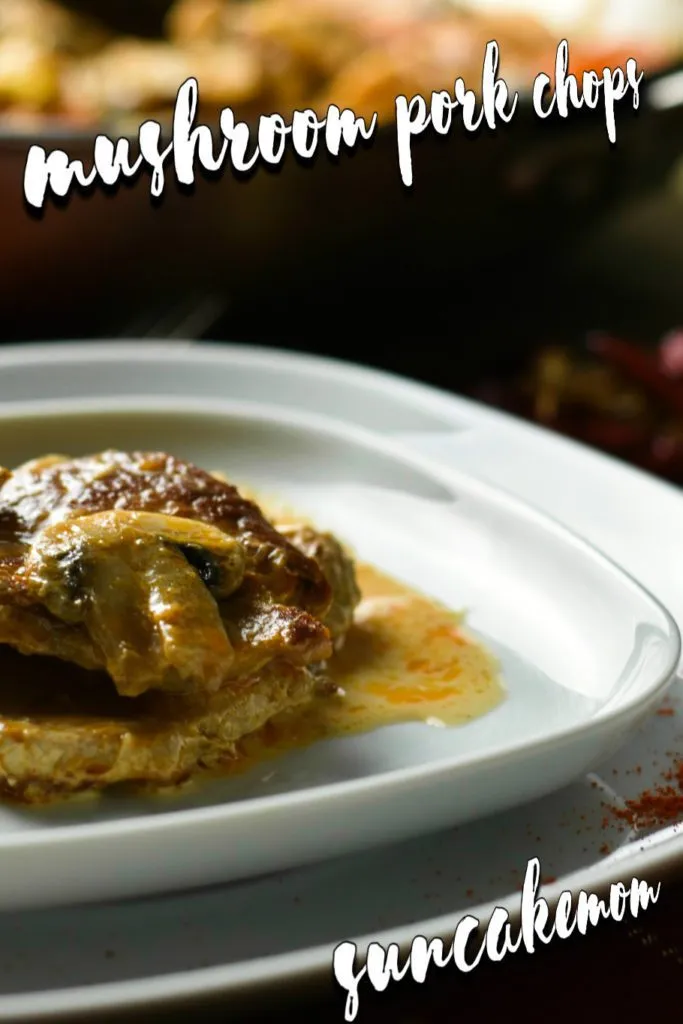 Creamy-mushroom-pork-chop-recipe-Pinterest-SunCakeMom