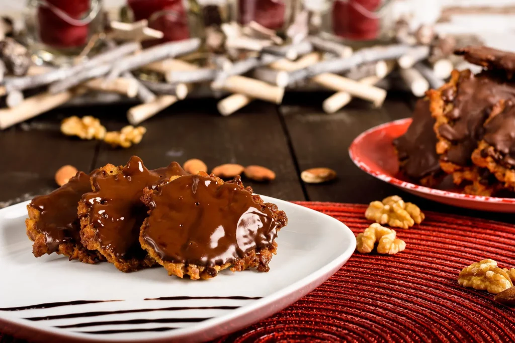 Chocolate Florentines Cookies Recipe – Gluten free & Keto