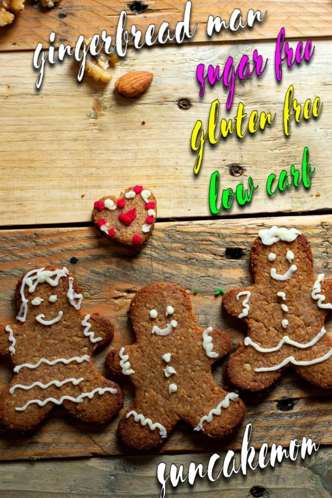 Gluten Free Gingerbread-Keto-Pinterest-SunCakeMom