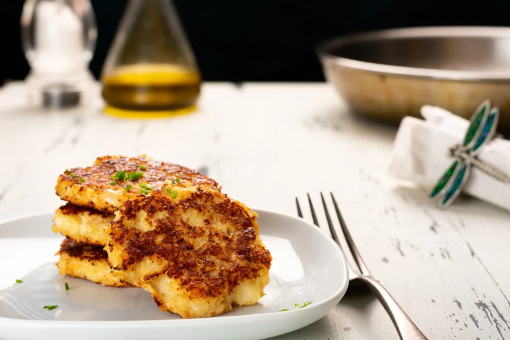 Cauliflower Hash Browns – Cauliflower Fritters Recipe