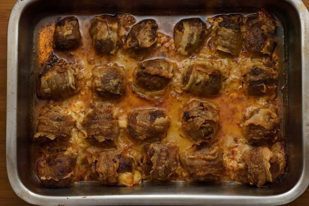 Bacon wrapped meatballs - SunCakeMom