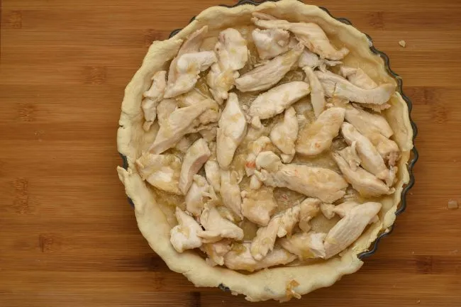 Chicken quiche recipe - SunCakeMom