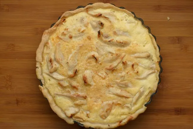 Chicken quiche recipe - SunCakeMom