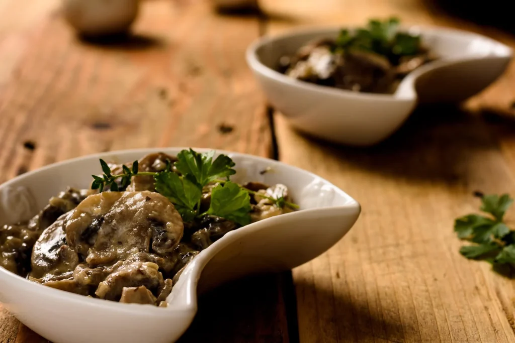 Mushroom sauce recipe - SunCakeMom