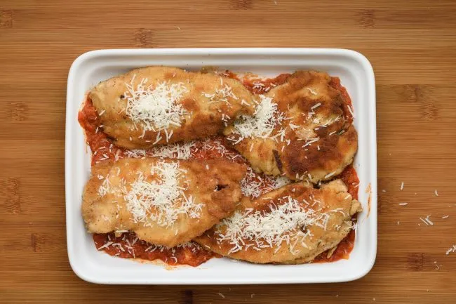 Chicken parmesan recipe - SunCakeMom