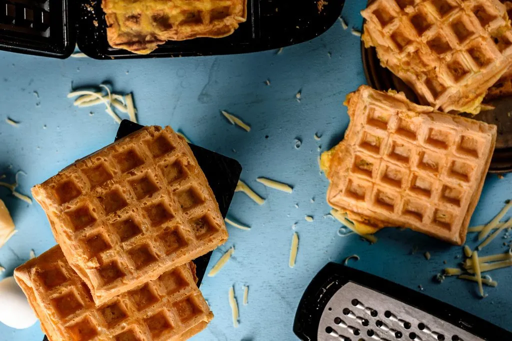 Chaffles recipe - SunCakeMom