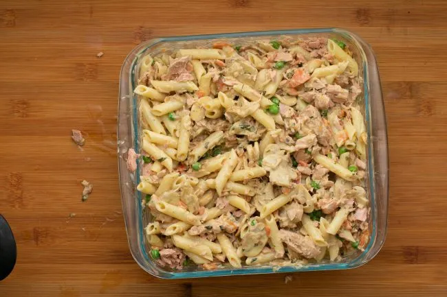 Tuna casserole recipe - SunCakeMom