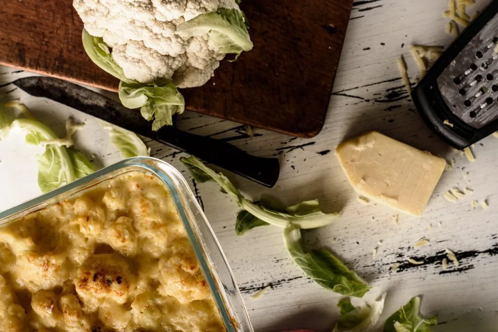 Cauliflower cheese - SunCakeMom