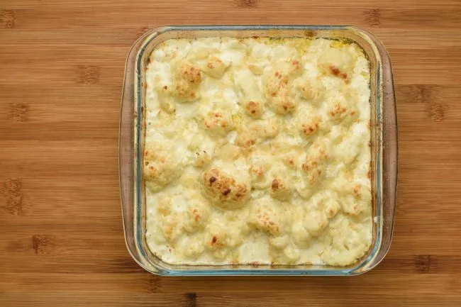 Cauliflower cheese - SunCakeMom