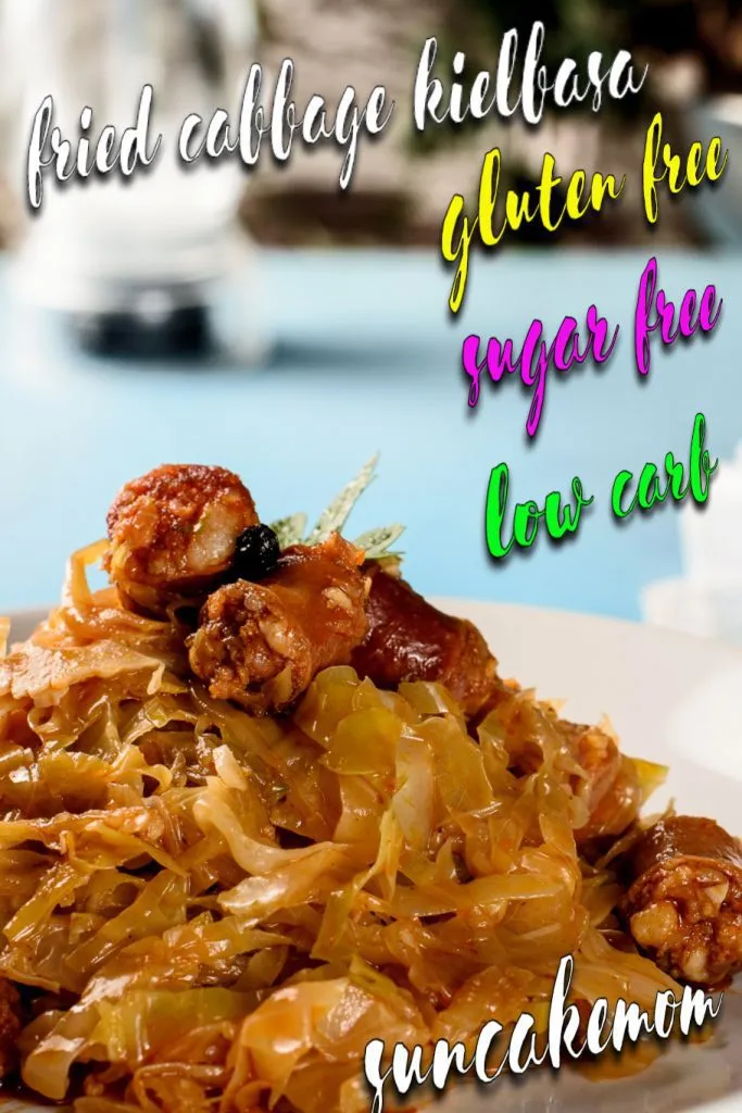 Fried-cabbage-sausage-kielbasa-Pinterest-SunCakeMom