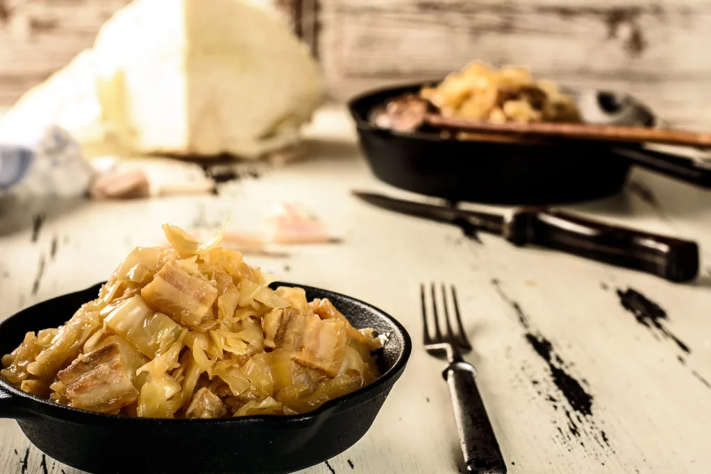 Fried Cabbage Bacon