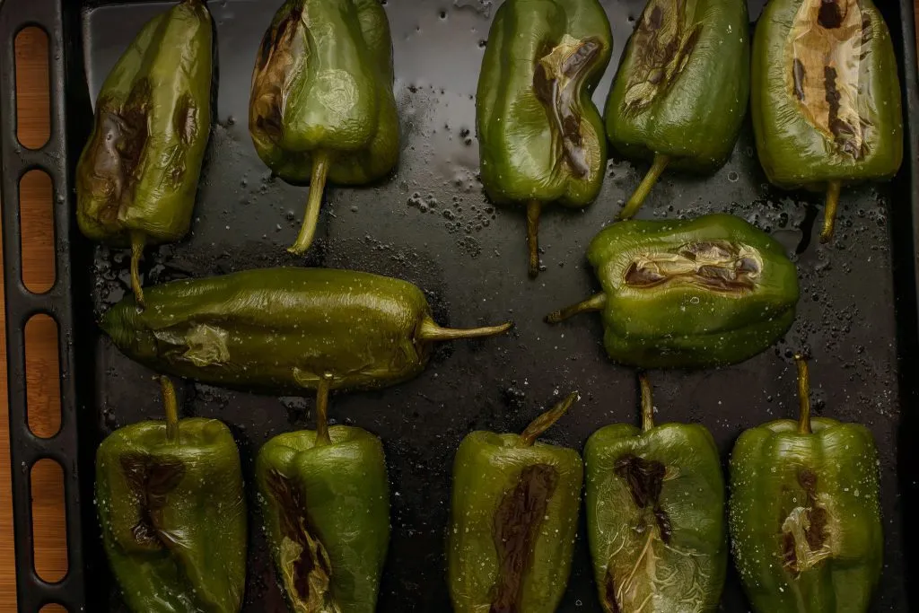 Stuffed poblano peppers recipe - SunCakeMom