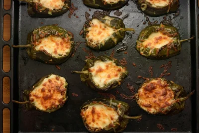 Stuffed poblano peppers recipe - SunCakeMom