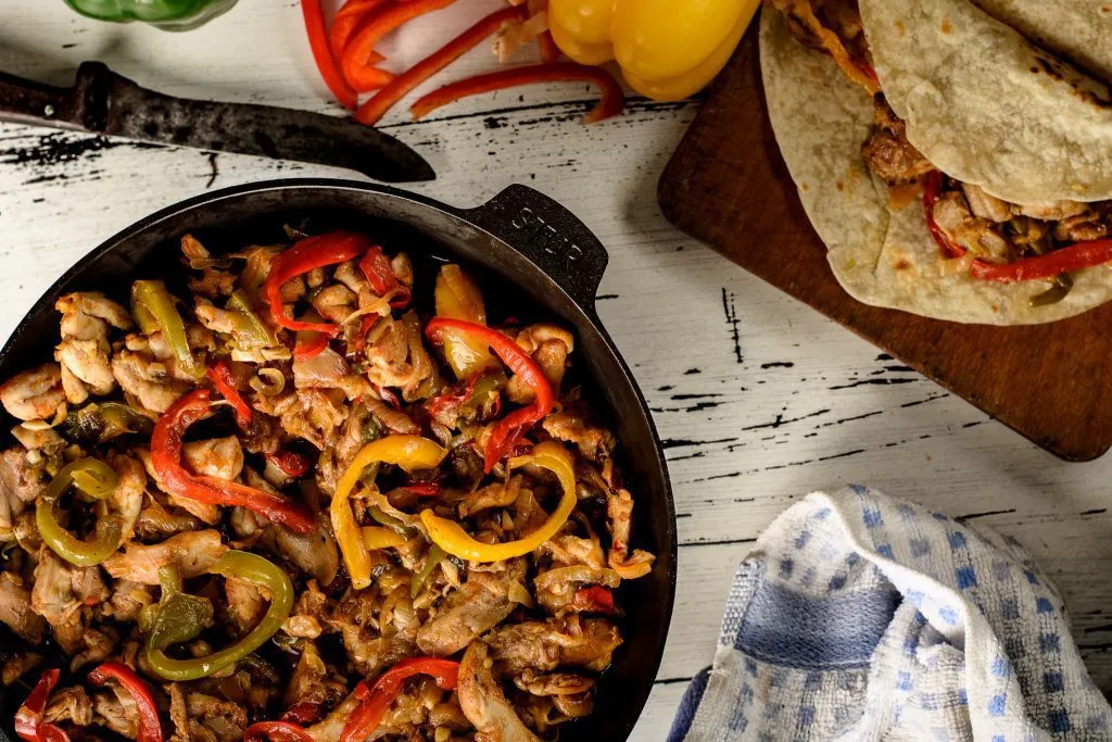 Chicken fajitas recipe - SunCakeMom