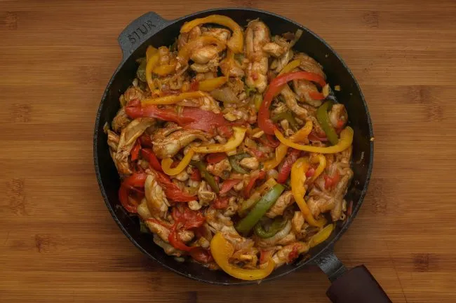 Chicken fajitas recipe - SunCakeMom