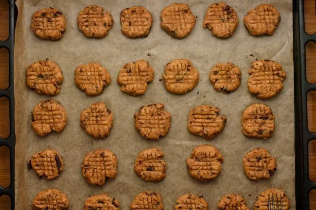 Peanut butter chocolate chip cookies - SunCakeMom