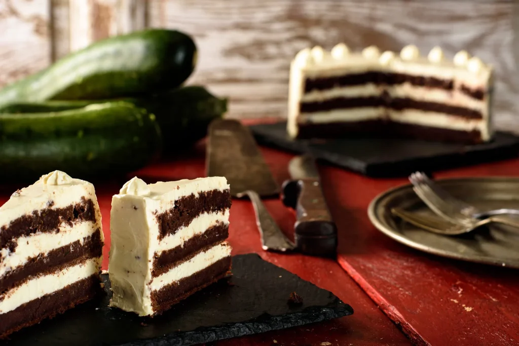 Chocolate Zucchini Cakes Recipe