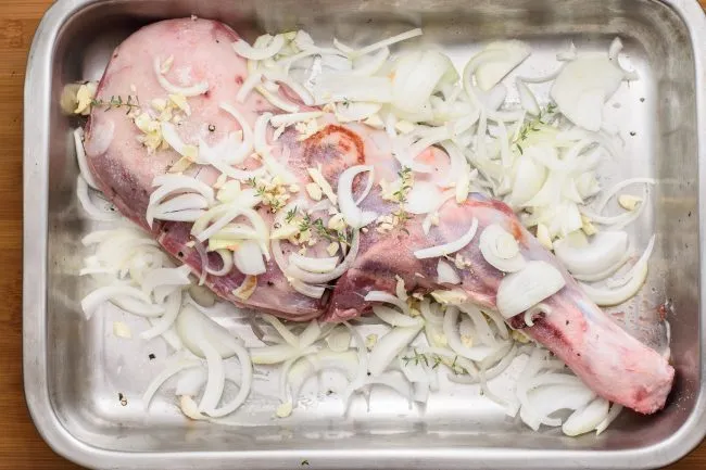 Leg of lamb recipe - SunCakeMom