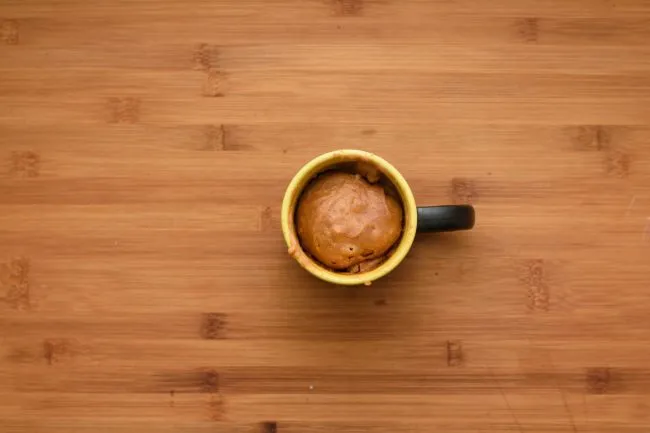 Peanut butter mug cake recipe - SunCakeMom