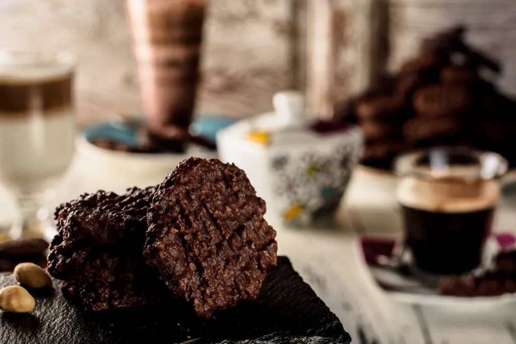 Chocolate peanut butter cookies - SunCakeMom