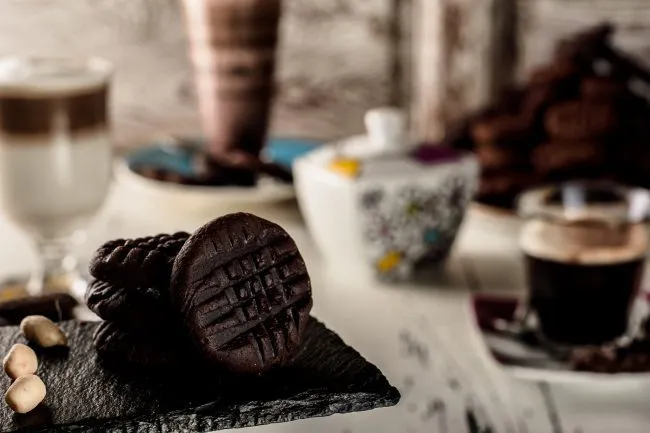 Chocolate peanut butter cookies - SunCakeMom