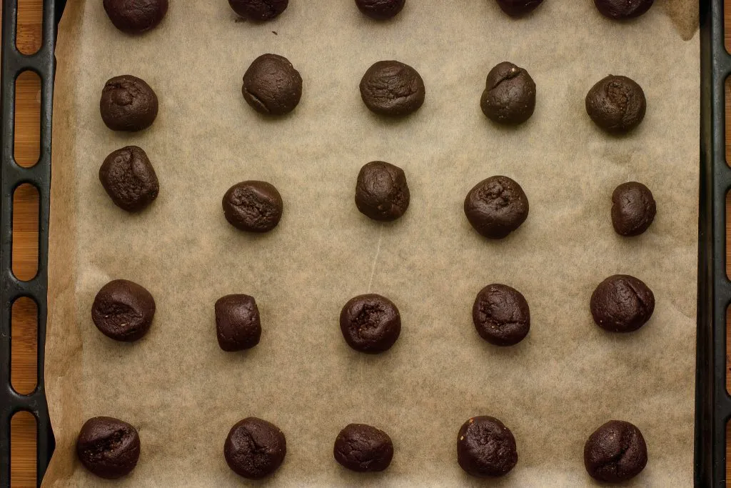 Chocolate peanut butter cookies - SunCakeMom