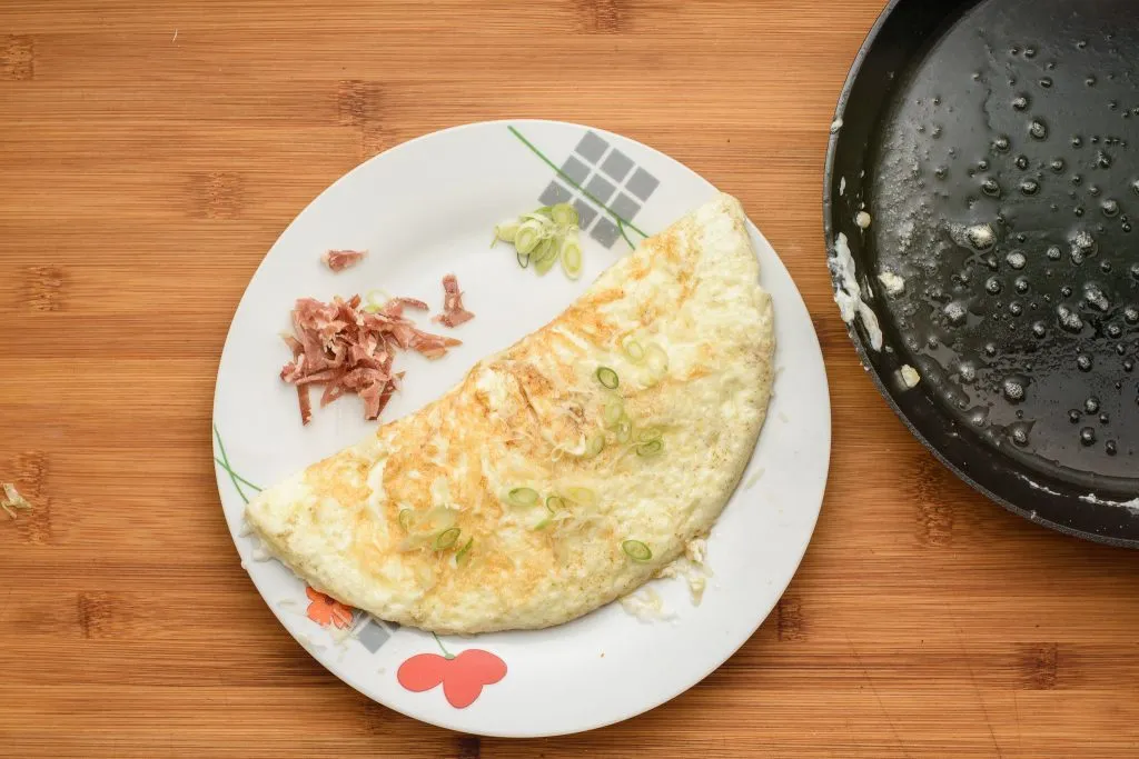 Egg white omelette SunCakeMom