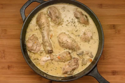 Chicken fricassee recipe - SunCakeMom