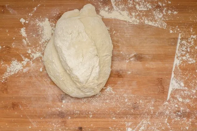 Flour yeast water wet dough -gp- SunCakeMom