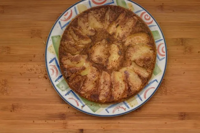 Upside-Down Apple Cake - SunCakeMom