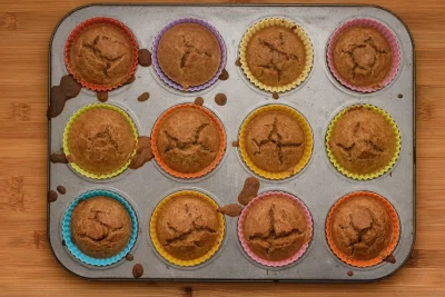 Applesauce muffin recipe - SunCakeMom