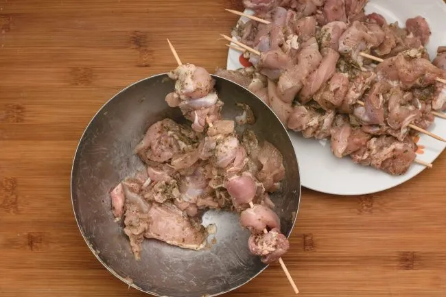 Chicken souvlaki recipe - SunCakeMom