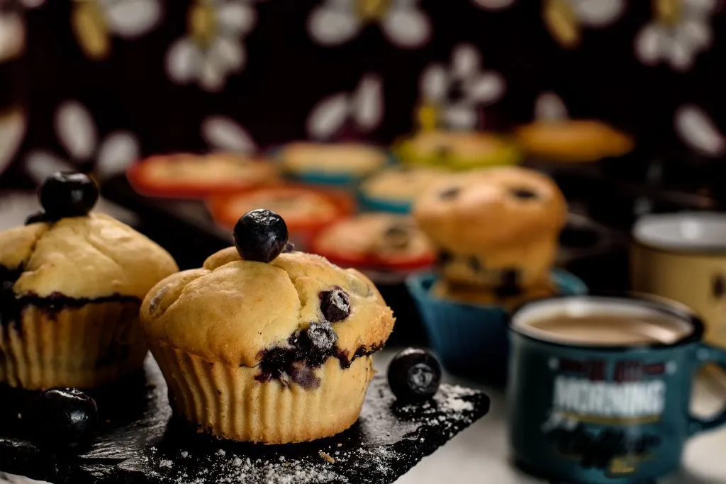 Blueberry muffin recipe - SunCakeMom