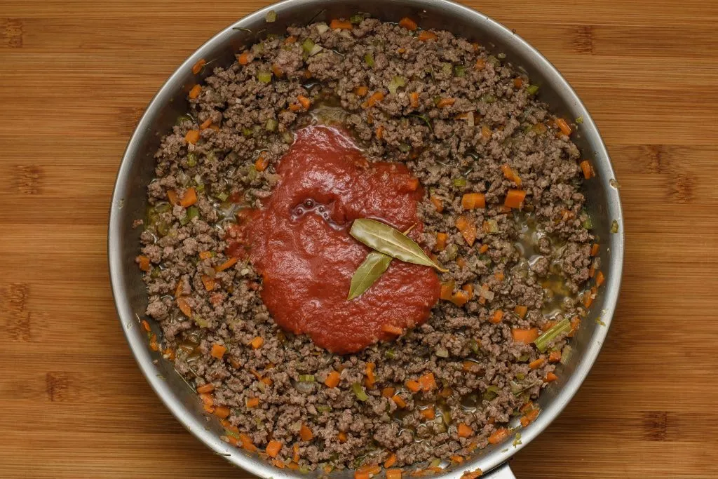 Mirepoix-onion-carrot-celery-ground-meat-brown-skillet--gp--3-SunCakeMom